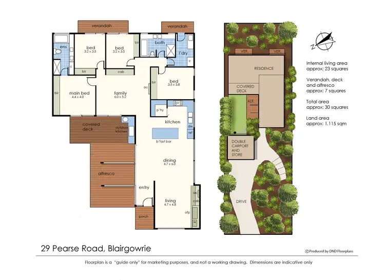 Floorplan of Homely house listing, 29 Pearse Road, Blairgowrie VIC 3942