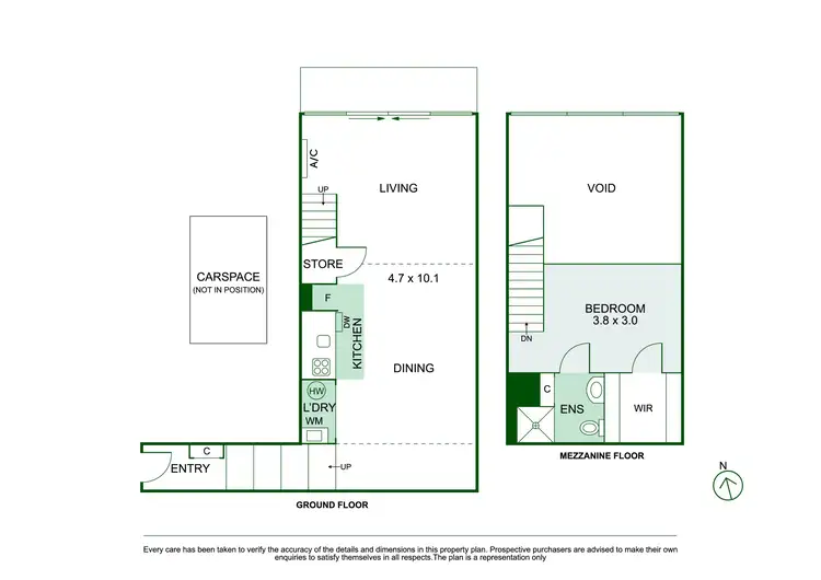 Floorplan of Homely apartment listing, 7/161-165 Greville Street, Prahran VIC 3181