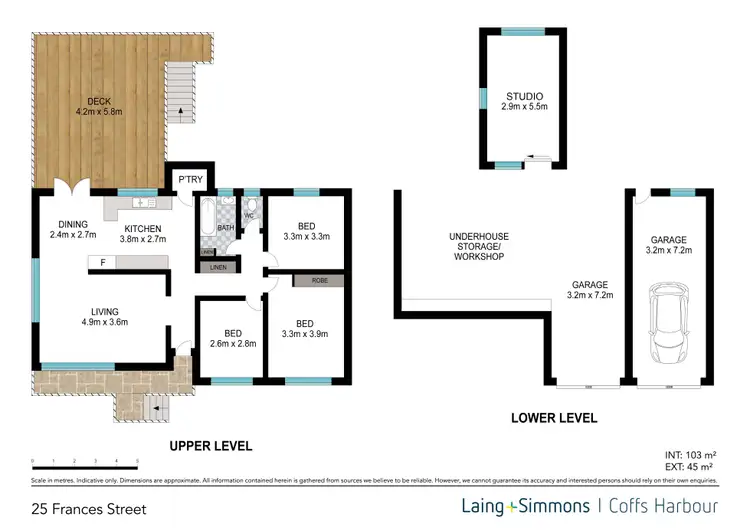 Floorplan of Homely house listing, 25 Frances Street, Coffs Harbour NSW 2450