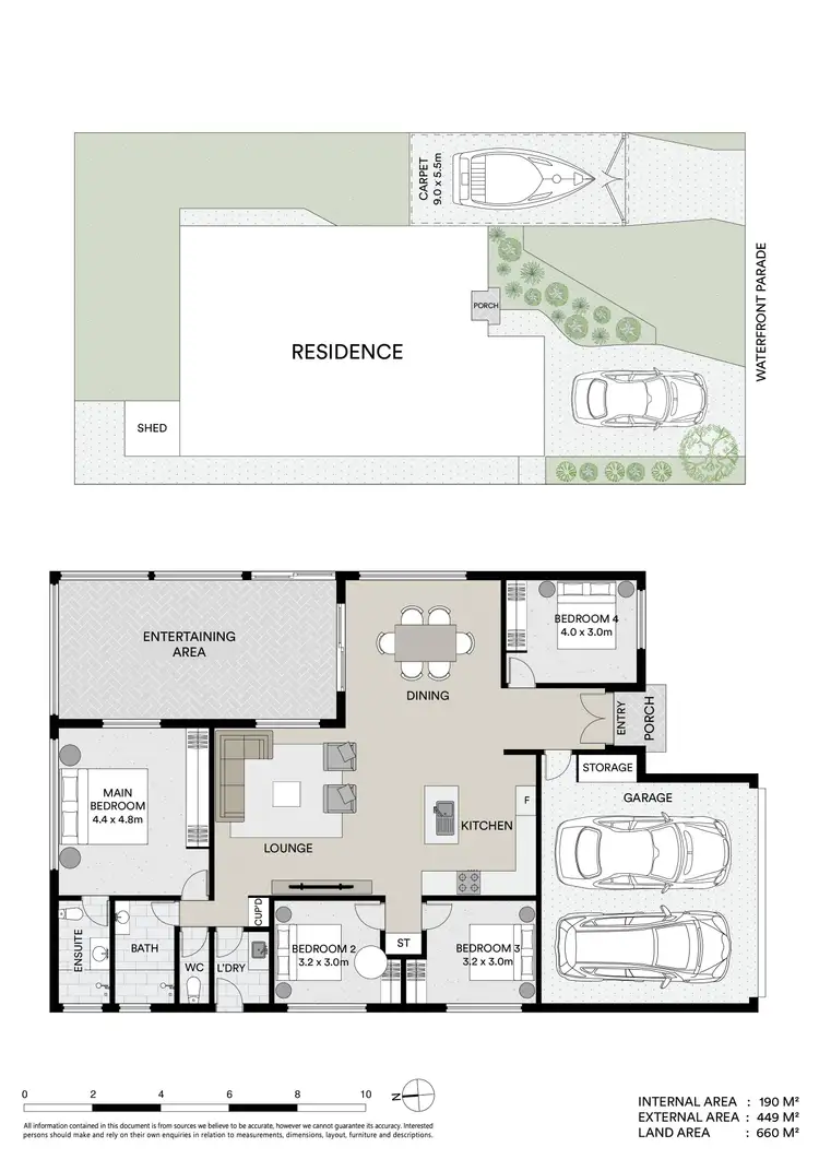 Floorplan of Homely house listing, 15 Waterfront Parade, Idalia QLD 4811
