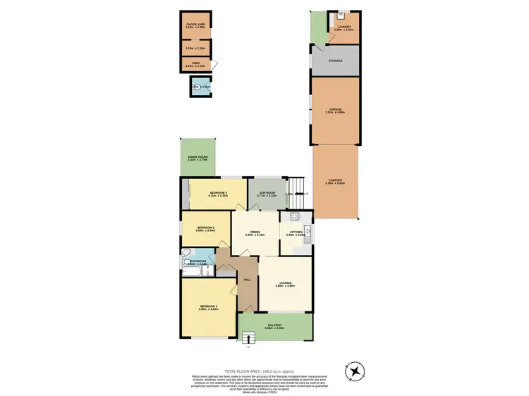 Floorplan of Homely house listing, 159 Princes Highway, Albion Park Rail NSW 2527