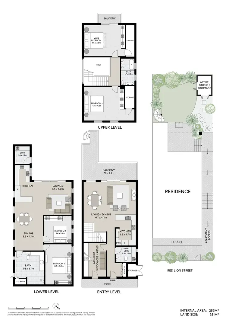 Floorplan of Homely house listing, 21 Red Lion Street, Rozelle NSW 2039