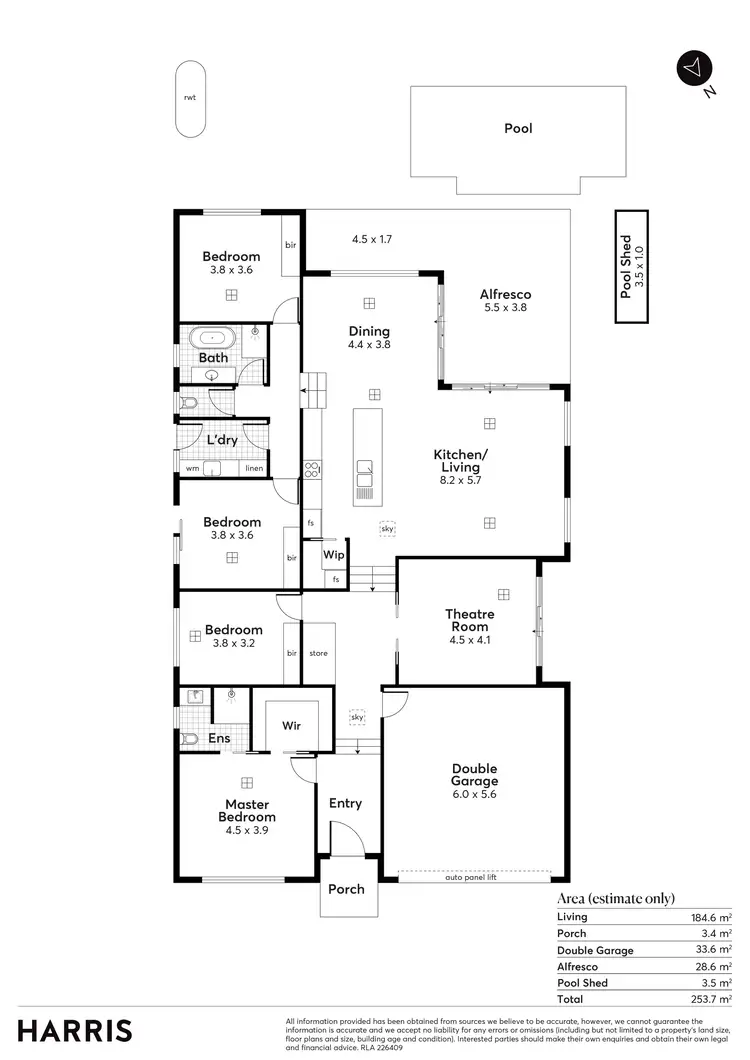 Floorplan of Homely house listing, 25 Symon Crescent, Craigburn Farm SA 5051