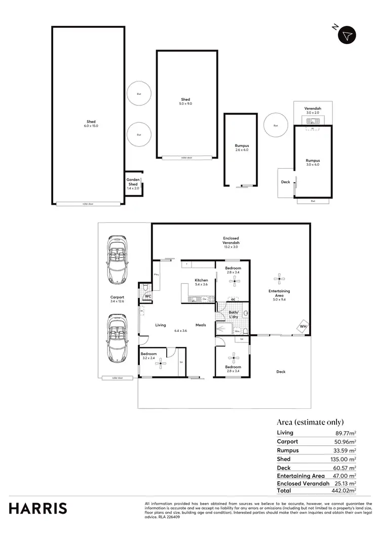 Floorplan of Homely house listing, 13 James Street, Stansbury SA 5582