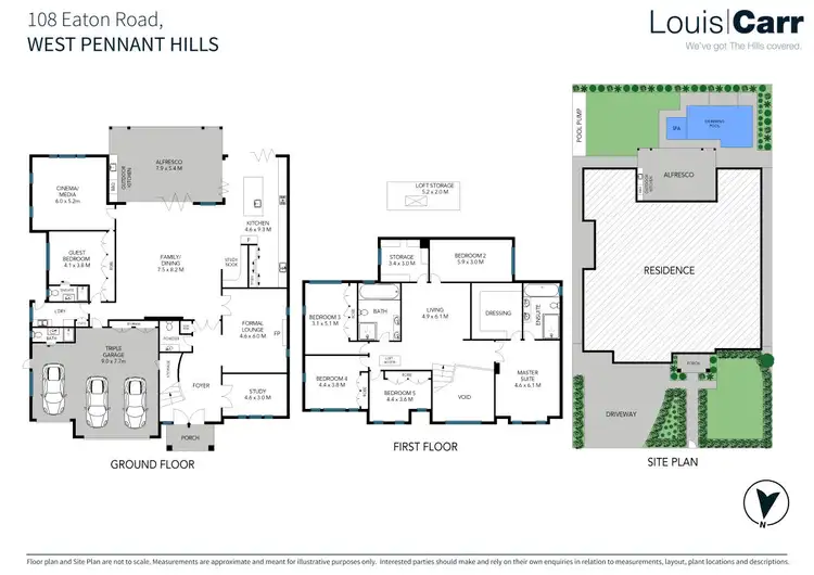 Floorplan of Homely house listing, 108 Eaton Road, West Pennant Hills NSW 2125