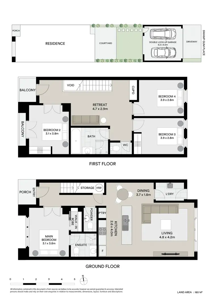 Floorplan of Homely house listing, 4 Swamp Gum Place, Alfredton VIC 3350