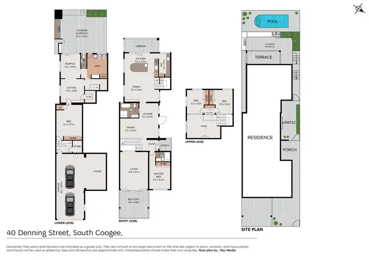 Floorplan of Homely house listing, 40 Denning Street, South Coogee NSW 2034