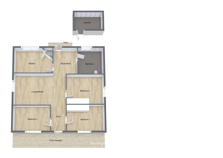 Floorplan of Homely house listing, 20 Forrest Street, Collie WA 6225