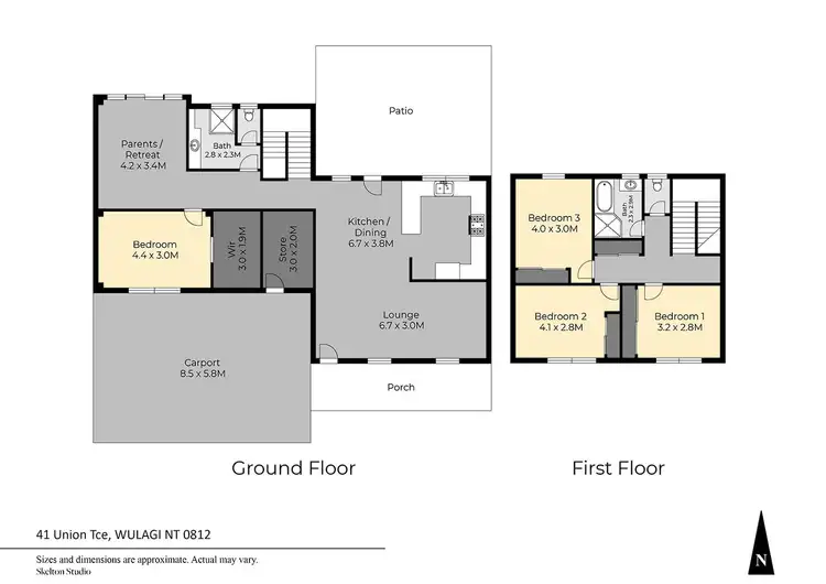 Floorplan of Homely house listing, 41 Union Terrace, Wulagi NT 812