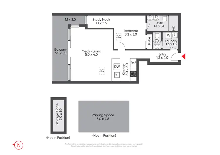 Floorplan of Homely unit listing, 507/91-93 Tram Road, Doncaster VIC 3108