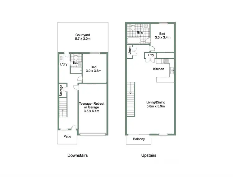 Floorplan of Homely apartment listing, 5/4 Cavanagh Street, Woree QLD 4868