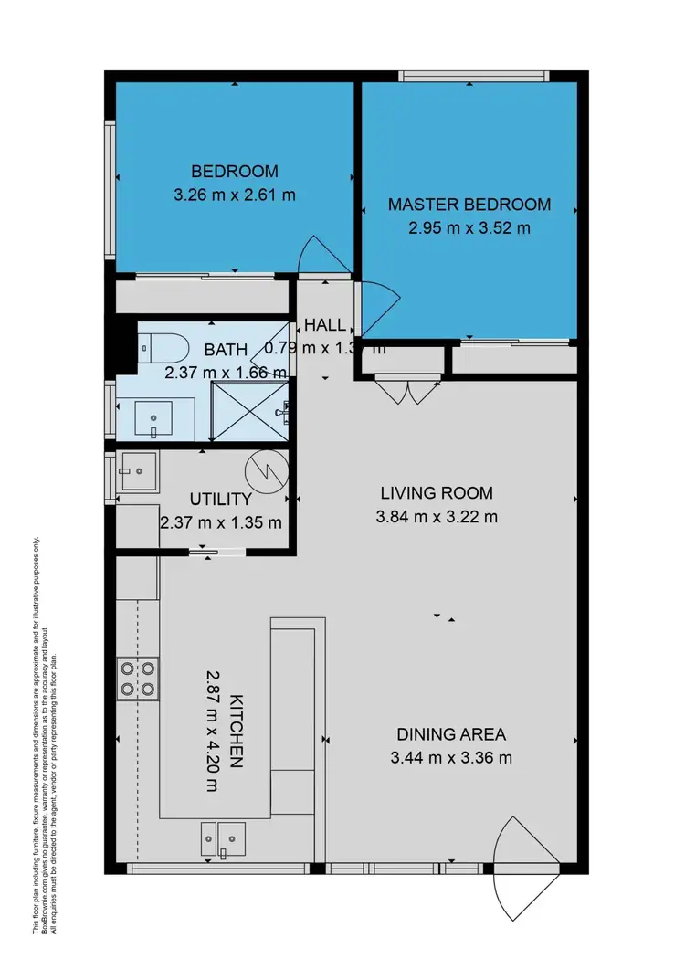 Floorplan of Homely unit listing, 19/39 Short Street, Forster NSW 2428