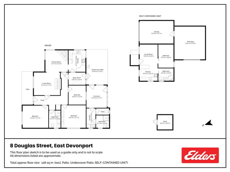 Floorplan of Homely house listing, 8 Douglas Street, East Devonport TAS 7310