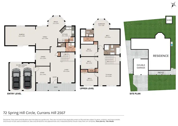 Floorplan of Homely house listing, 72 Spring Hill Circle, Currans Hill NSW 2567