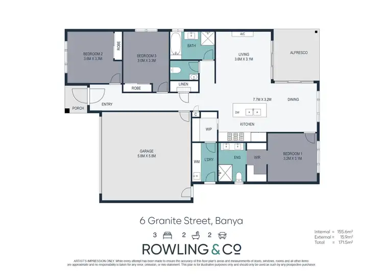 Floorplan of Homely house listing, 6 Granite Street, Banya QLD 4551