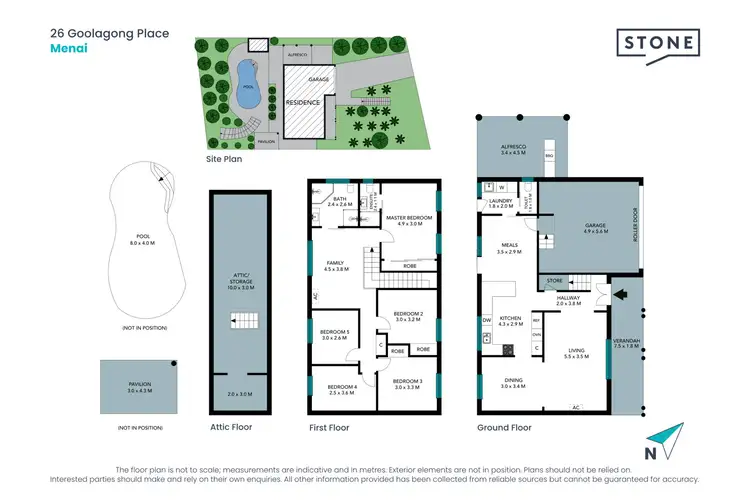 Floorplan of Homely house listing, 26 Goolagong Place, Menai NSW 2234