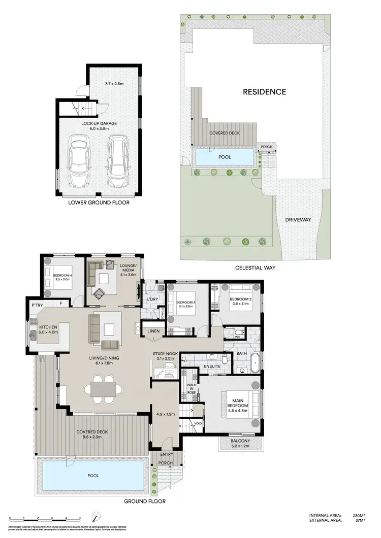 Floorplan of Homely house listing, 21 Celestial Way, Port Macquarie NSW 2444