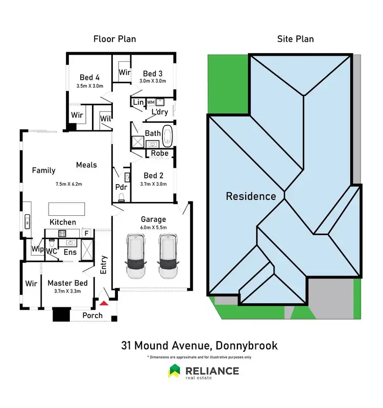 Floorplan of Homely house listing, 31 Mound Avenue, Donnybrook VIC 3064