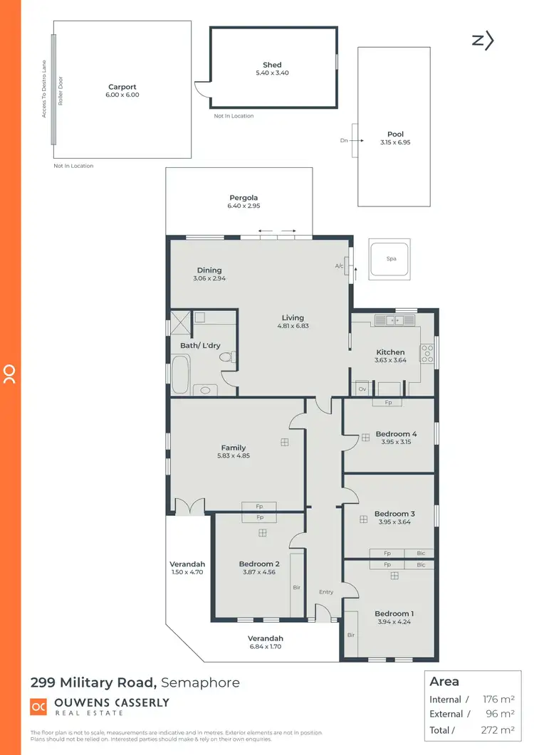 Floorplan of Homely house listing, 299 Military Road, Semaphore SA 5019