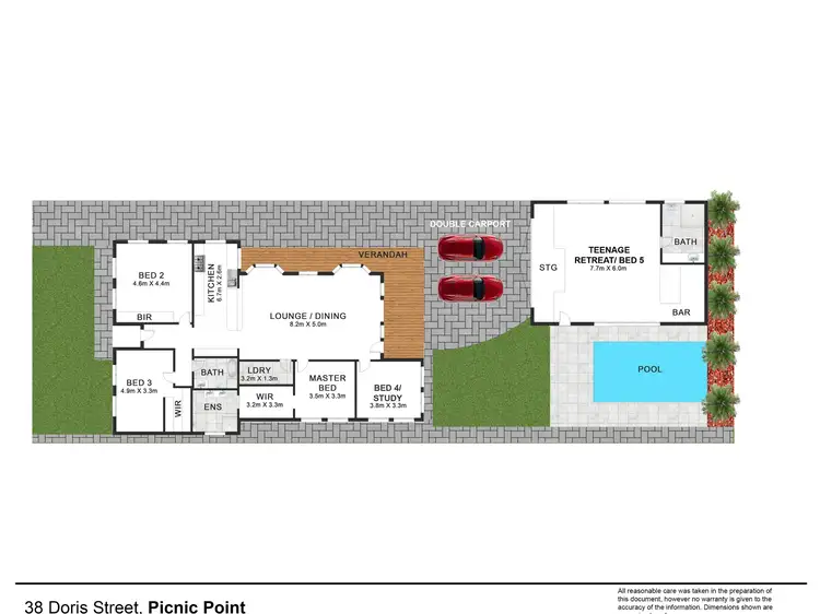 Floorplan of Homely house listing, 38 Doris Street, Picnic Point NSW 2213