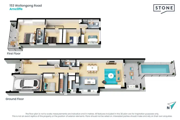 Floorplan of Homely house listing, 153 Wollongong Road, Arncliffe NSW 2205