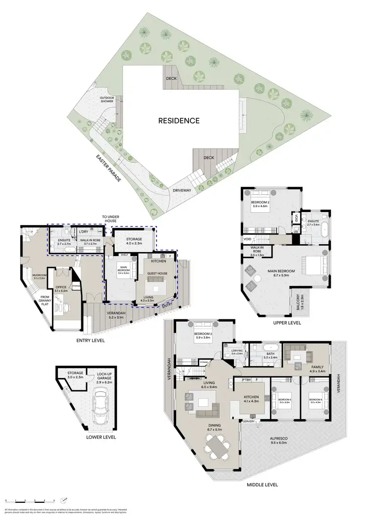 Floorplan of Homely house listing, 6 Easter Parade, North Avoca NSW 2260