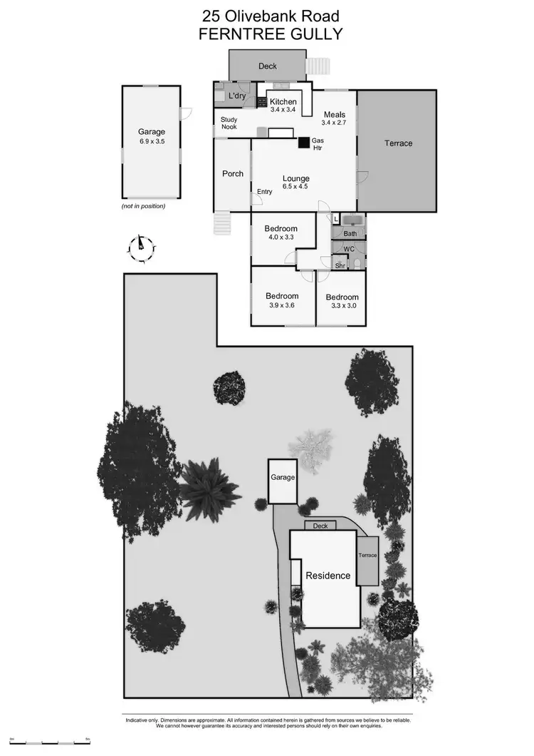 Floorplan of Homely house listing, 25 Olivebank Road, Ferntree Gully VIC 3156