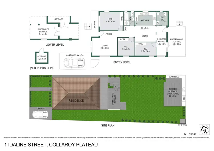 Floorplan of Homely house listing, 1 Idaline Street, Collaroy Plateau NSW 2097