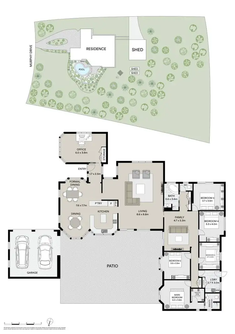 Floorplan of Homely house listing, 145 Murphy Drive, Glenlee QLD 4711