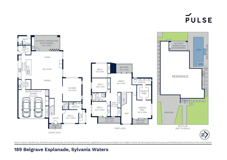 Floorplan of Homely house listing, 189 Belgrave Esplanade, Sylvania Waters NSW 2224