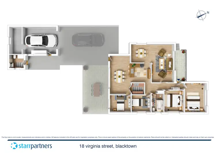 Floorplan of Homely house listing, 18 Virginia Street, Blacktown NSW 2148