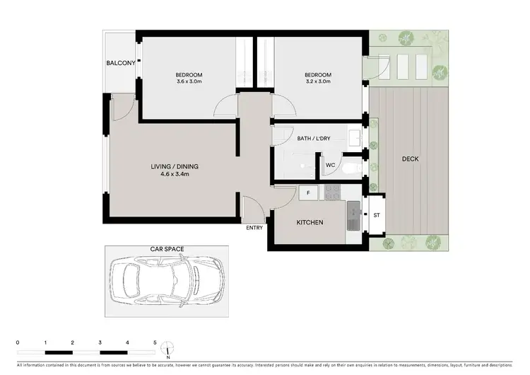 Floorplan of Homely apartment listing, 4/38 The Avenue, Balaclava VIC 3183