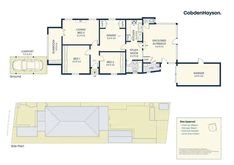 Floorplan of Homely house listing, 10 Leonora Street, Earlwood NSW 2206