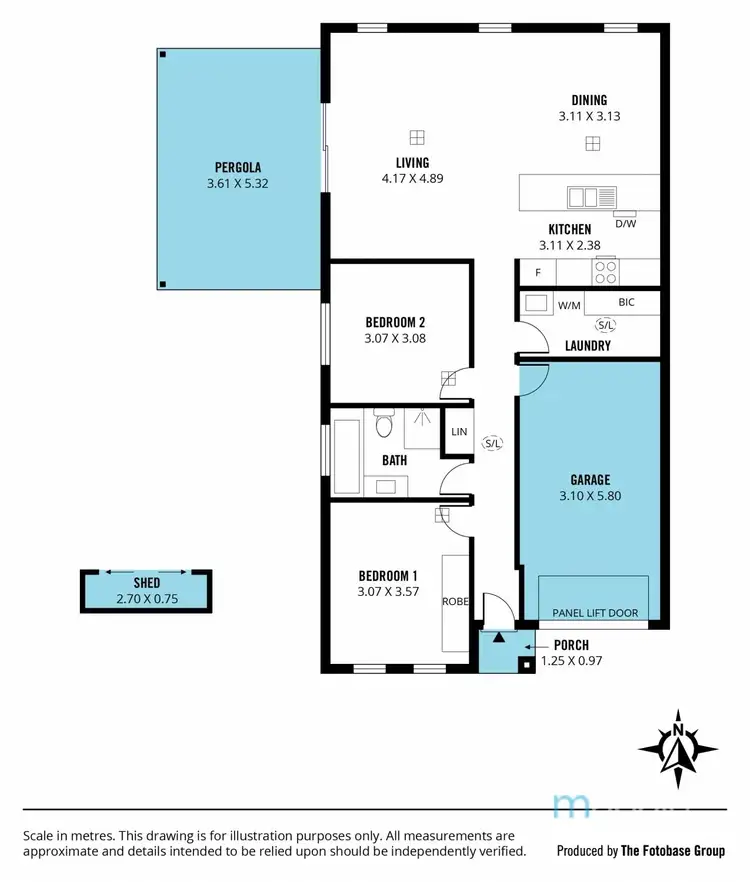 Floorplan of Homely house listing, 21 Downer Street, Plympton Park SA 5038