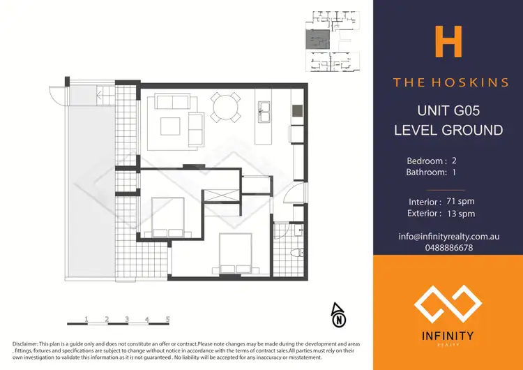 Floorplan of Homely apartment listing, Address available on request