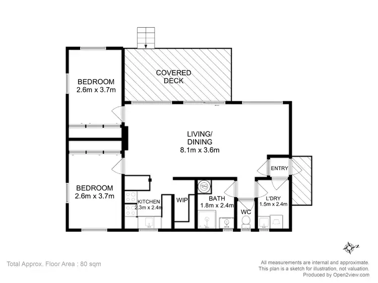 Floorplan of Homely house listing, 7 Myrica Street, Primrose Sands TAS 7173