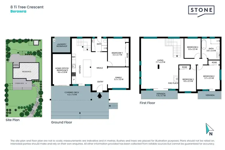 Floorplan of Homely house listing, 8 Ti Tree Crescent, Berowra NSW 2081