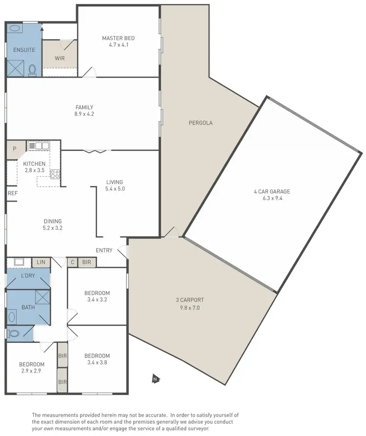 Floorplan of Homely house listing, 5 Magnolia Court, Werribee VIC 3030