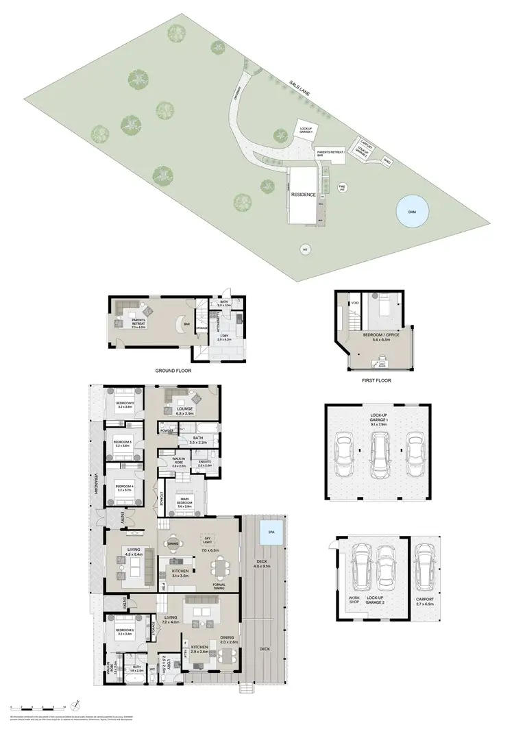 Floorplan of Homely rural property listing, 6 Sals Lane, Tumbi Umbi NSW 2261