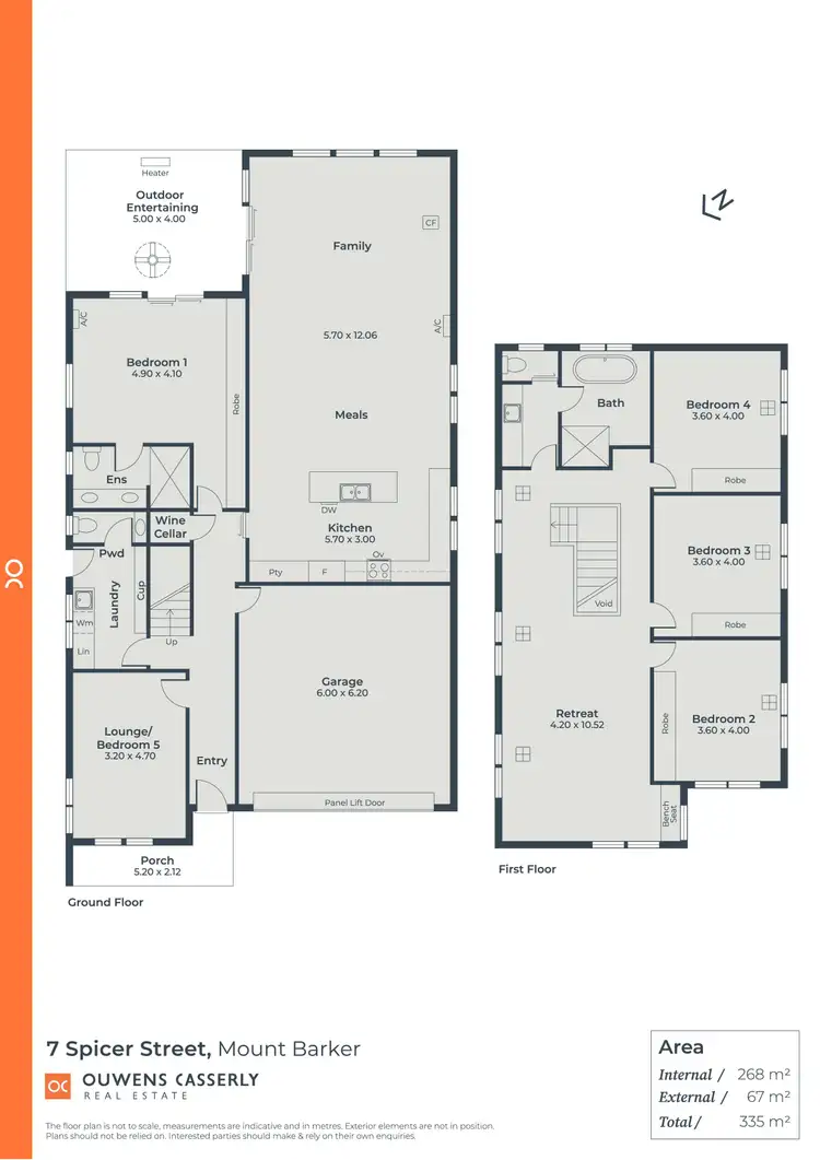 Floorplan of Homely house listing, 7 Spicer Street, Mount Barker SA 5251