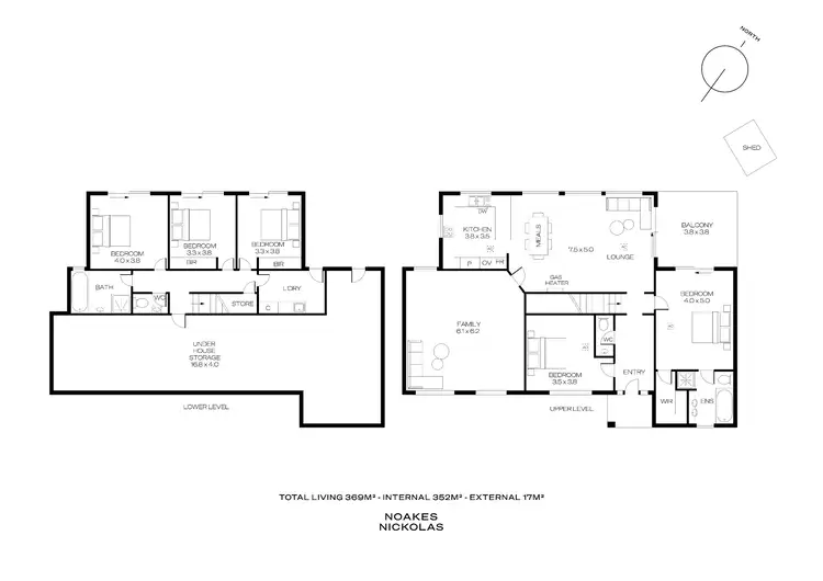 Floorplan of Homely house listing, 1B Caralue Road, Marino SA 5049