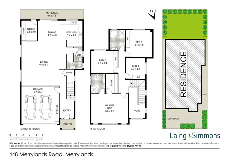 Floorplan of Homely house listing, 448 Merrylands Road, Merrylands NSW 2160