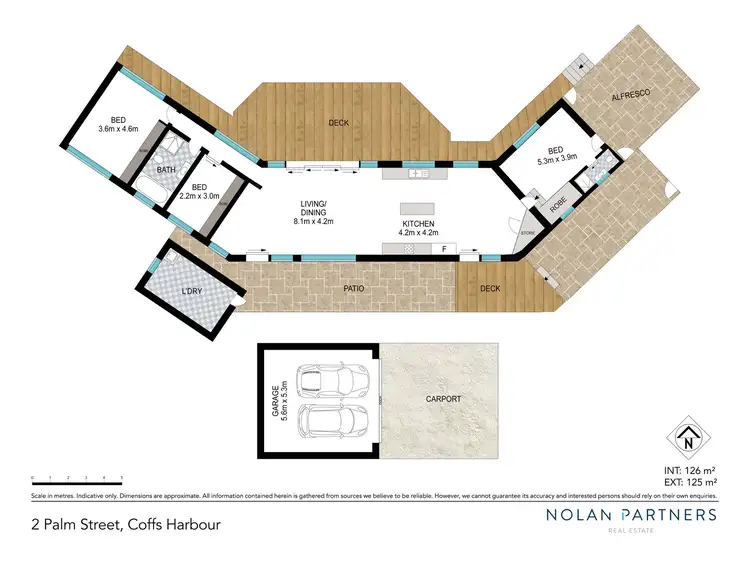 Floorplan of Homely house listing, 2 Palm Street, Coffs Harbour NSW 2450