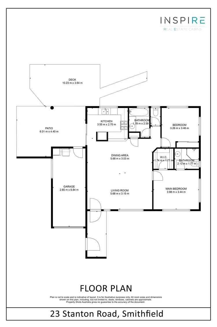 Floorplan of Homely house listing, 2/23 Stanton Road, Smithfield QLD 4878