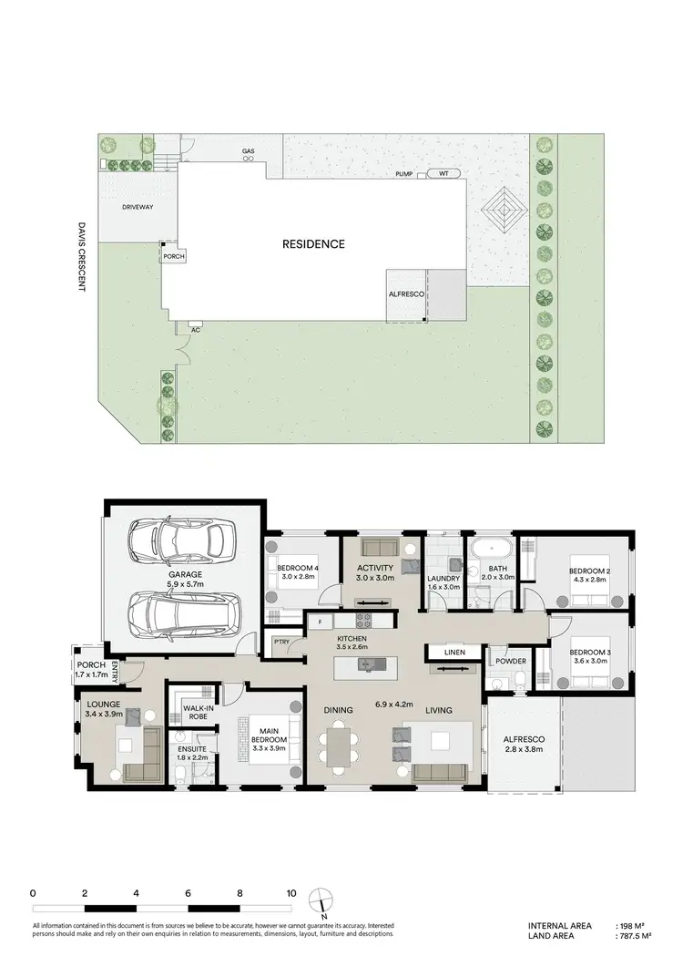 Floorplan of Homely house listing, 22 Davis Crescent, Mudgee NSW 2850