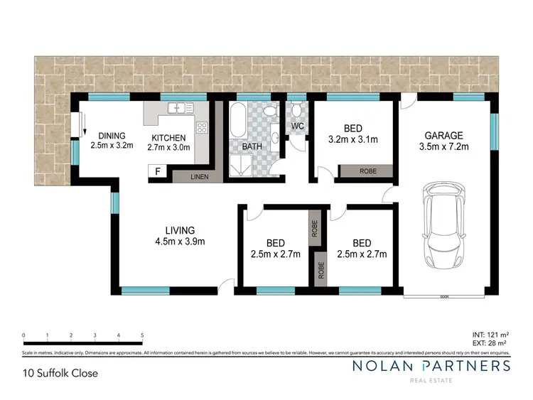 Floorplan of Homely house listing, 10 Suffolk Close, Coffs Harbour NSW 2450
