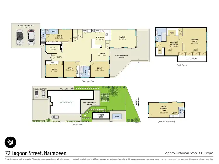 Floorplan of Homely house listing, 72 Lagoon Street, Narrabeen NSW 2101