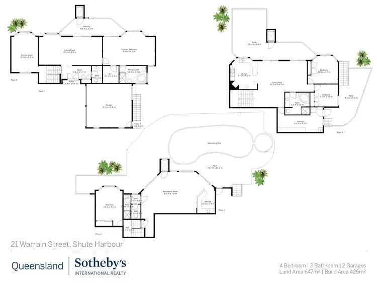 Floorplan of Homely house listing, 21 Warrain Street, Shute Harbour QLD 4802