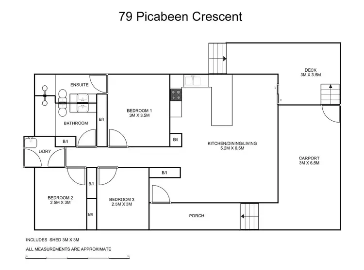 Floorplan of Homely retirement listing, 79/598 Summerland Way, Grafton NSW 2460