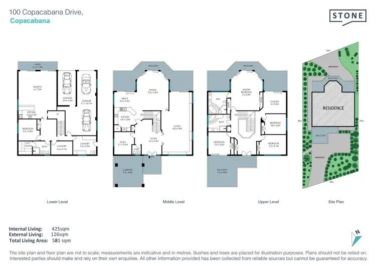 Floorplan of Homely house listing, 100 Copacabana Drive, Copacabana NSW 2251